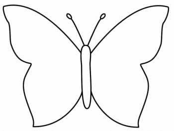 dibujos para colorear de mariposa